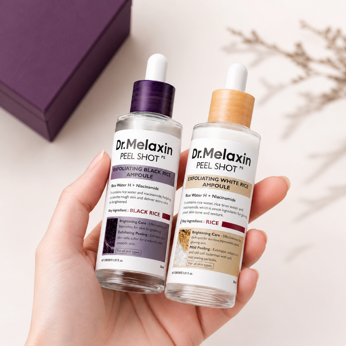 Dr.Melaxin Peel Shot – koreanische Gommage-Peeling-Essenz
