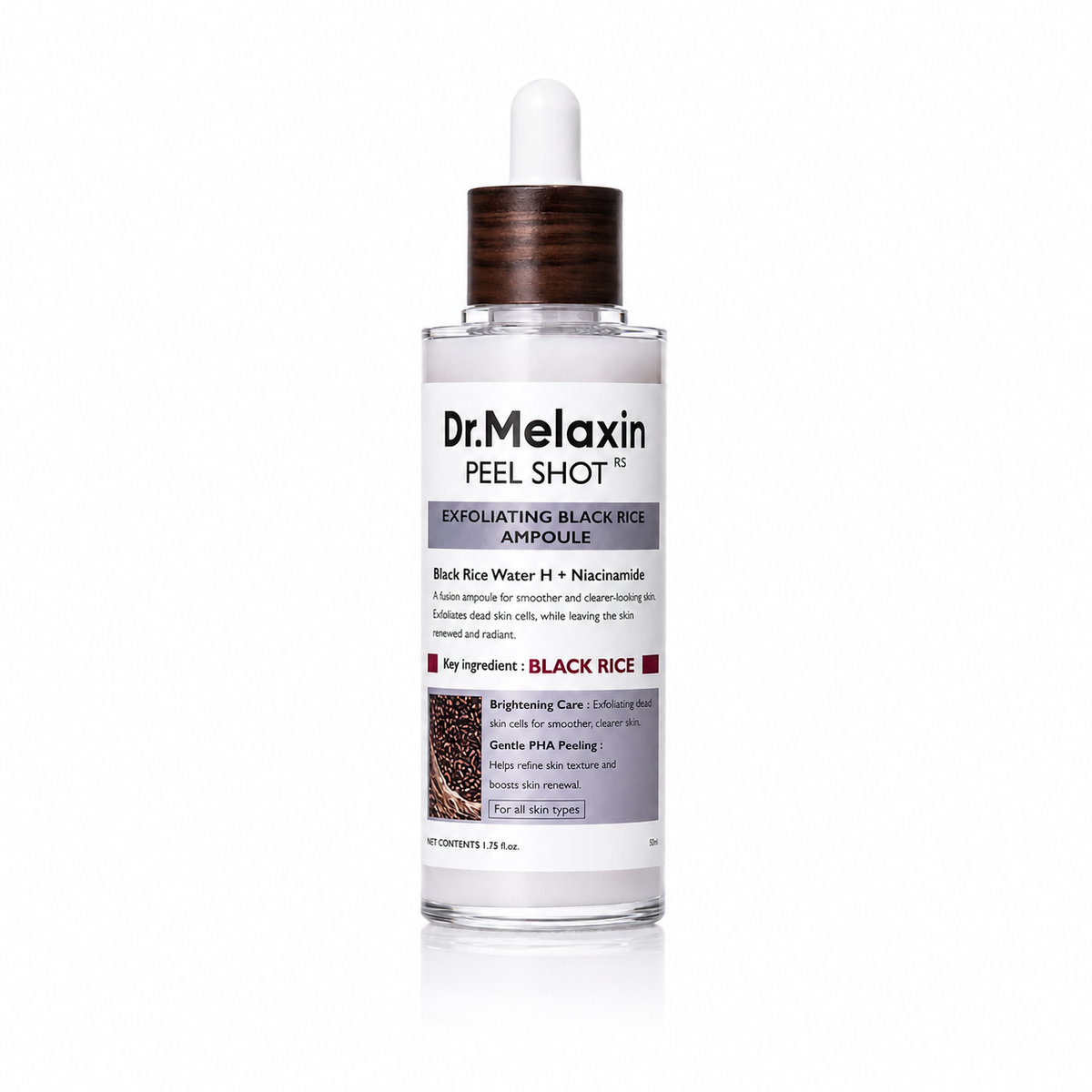 Dr.Melaxin Peel Shot – Peeling-Essenz mit Reiswasser und Niacinamid