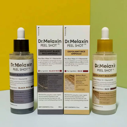 Dr.Melaxin Peel Shot – Anwendung der Reis Peeling-Essenz auf der Haut